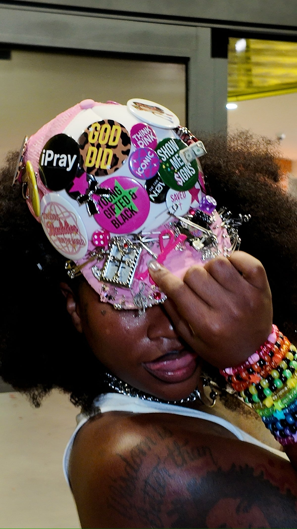 Show Me Signs Pin